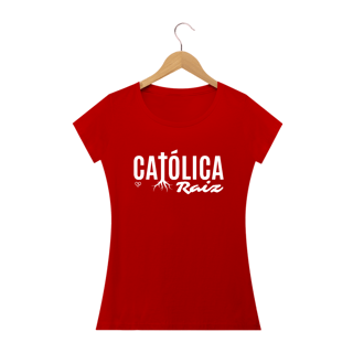 Nome do produto Camiseta Católica Raiz - Feminina
