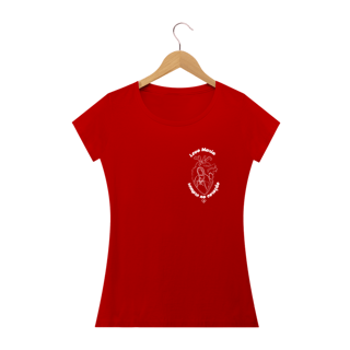 Nome do produto Camiseta Levo Maria no Coração - Feminina