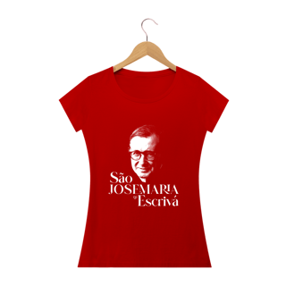 Nome do produto Camiseta São Josemaria Escrivá Feminina