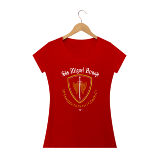 Nome do produto Camiseta São Miguel Arcanjo - Invocação - Feminina
