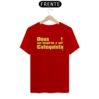 Nome do produto Camiseta Deus me Inspirou a ser Catequista