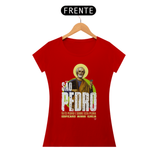 Nome do produto Camiseta São Pedro Apóstolo - Feminina