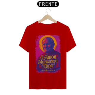 Nome do produto Camiseta São João Paulo II - O Amor me ensinou tudo