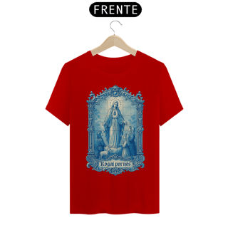 Nome do produto Camiseta Nossa Senhora de Fátima - Azulejo Português