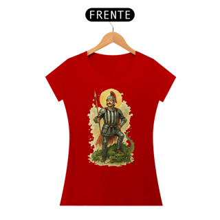 Nome do produto Camiseta São Jorge Alvinegro - Feminina