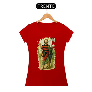 Nome do produto Camiseta São Judas Tadeu - Rubronegro - f
