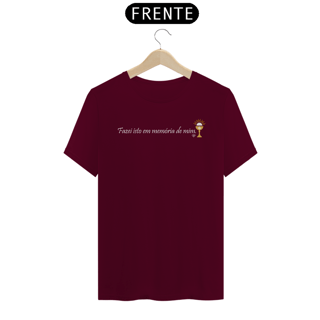 Nome do produto Camiseta Eucaristia - Fazei isto em memória de mim