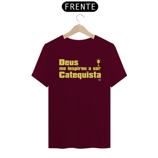 Nome do produto Camiseta Deus me Inspirou a ser Catequista