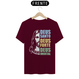 Nome do produto Camiseta Deus Santo