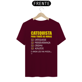 Nome do produto Camiseta Catequista para todas as horas