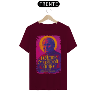 Nome do produto Camiseta São João Paulo II - O Amor me ensinou tudo
