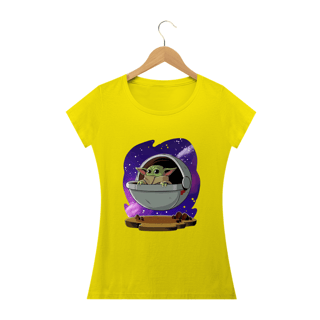 Nome do produto T-SHIRT FEMININA - BABY YODA