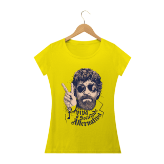 Nome do produto T-SHIRT FEMININA - VIVA A SOCIEDADE ALTERNATIVA