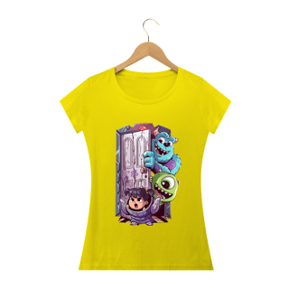 Nome do produto T-SHIRT FEMININA - MONSTROS S.A.