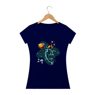 Nome do produto T-SHIRT FEMININA - BASQUETE MOON