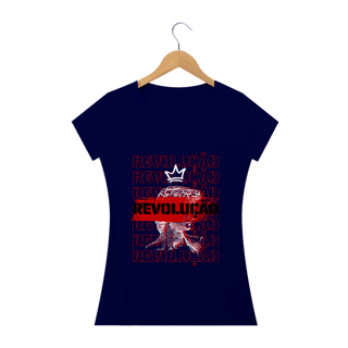 Nome do produto T-SHIRT FEMININA - REVOLUÇÃO
