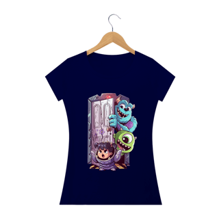 Nome do produto T-SHIRT FEMININA - MONSTROS S.A.