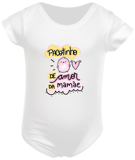 Nome do produto BODY INFANTIL - PACOTINHO DE AMOR DA MAMÃE
