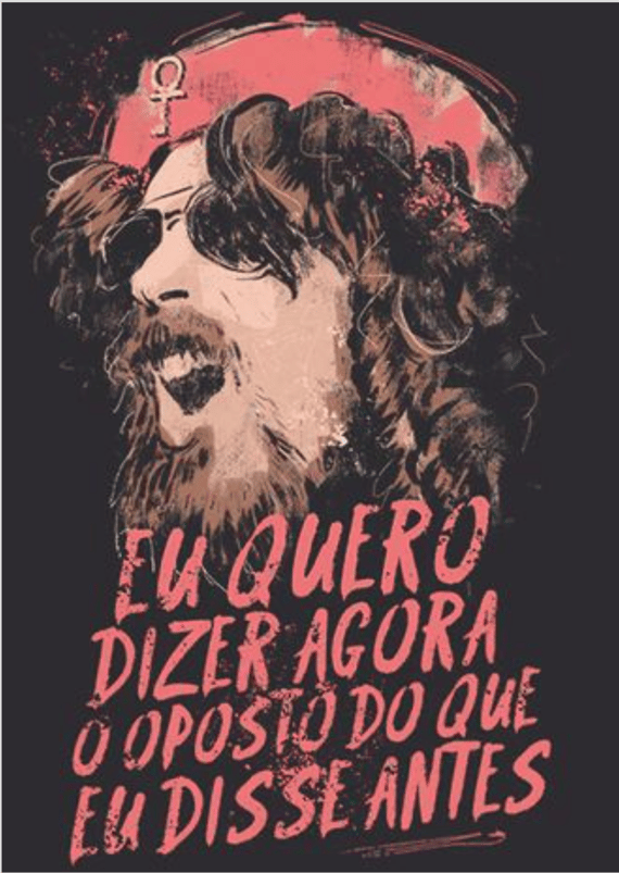 QUADRO POSTER - METAMORFOSE AMBULANTE