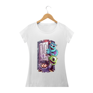 Nome do produto T-SHIRT FEMININA - MONSTROS S.A.