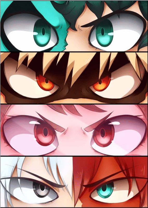 POSTER DECORATIVO - MY HERO ACADEMIA (BOKU NO HERO)