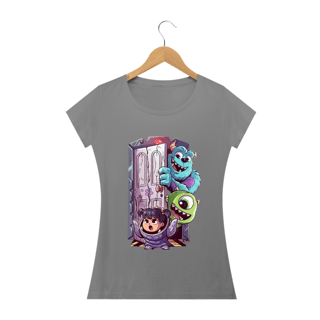 Nome do produto T-SHIRT FEMININA - MONSTROS S.A.