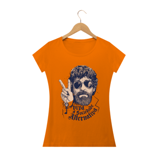 Nome do produto T-SHIRT FEMININA - VIVA A SOCIEDADE ALTERNATIVA