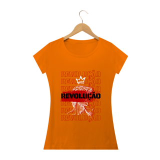 Nome do produto T-SHIRT FEMININA - REVOLUÇÃO