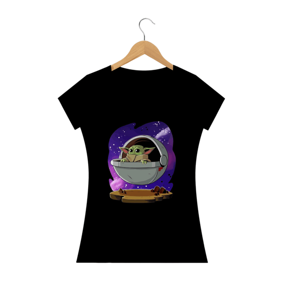T-SHIRT FEMININA - BABY YODA