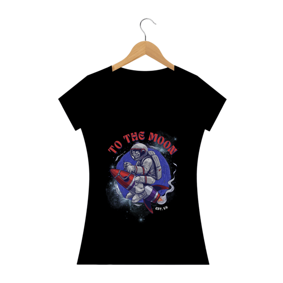 T-SHIRT FEMININA - TO THE MOON