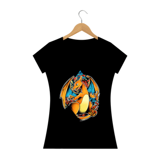T-SHIRT FEMININA - POKEMON KANTO STARTER