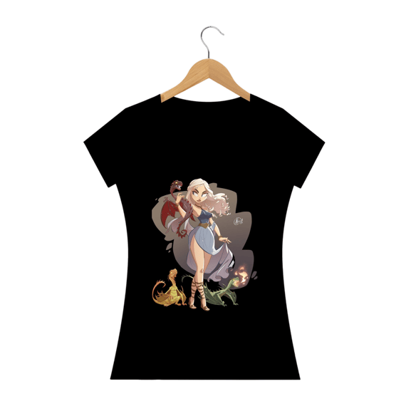 T-SHIRT FEMININA - DAENERYS TARGARYEN