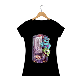 T-SHIRT FEMININA - MONSTROS S.A.
