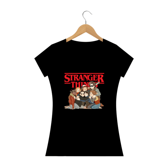 T-SHIRT FEMININA - STRANGERT THINGS