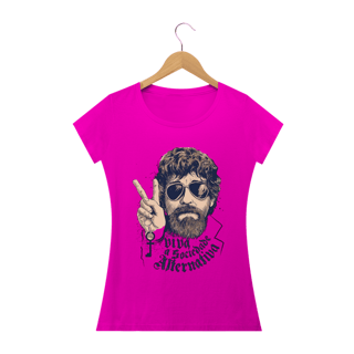 Nome do produto T-SHIRT FEMININA - VIVA A SOCIEDADE ALTERNATIVA
