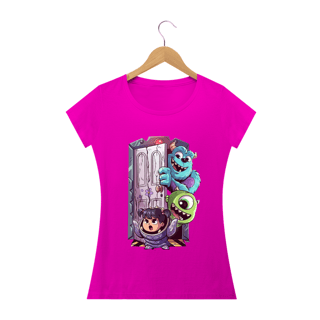 Nome do produto T-SHIRT FEMININA - MONSTROS S.A.
