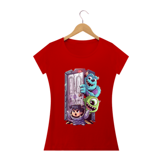 Nome do produto T-SHIRT FEMININA - MONSTROS S.A.
