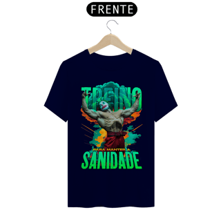 Nome do produto Camiseta Alpha Front Premium | TREINO PARA MANTER A SANIDADE - JOKER