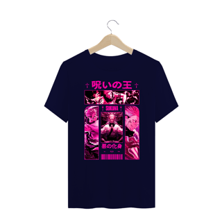 Nome do produto Camiseta Oversized Alpha Premium | JUJUTSU KAISEN - RYOMEN SUKUNA 両面宿儺