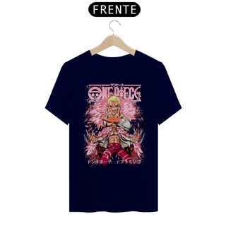 Nome do produto Camiseta Alpha Front Premium | DEMÔNIO CELESTIAL - DOFLAMINGO ドフラミンゴ