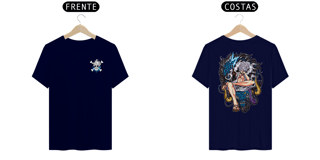 Nome do produto Camiseta Alpha Back Premium | GEAR 5 - MONKEY D. LUFFY モンキー・D・ルフィ