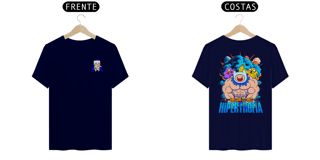 Nome do produto Camiseta Alpha Back Premium | HORA DE HIPERTROFIA - FINN MERTENS