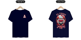 Nome do produto Camiseta Alpha Back Premium | EU TREINO FOFO - HELLO KITTY