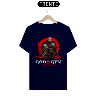 Nome do produto Camiseta Alpha Front Premium | GOD OF GYM - BALESTRIM & ACREUS