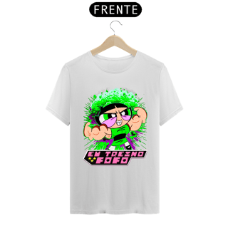 Nome do produto Camiseta EU TREINO FOFO - DOCINHO