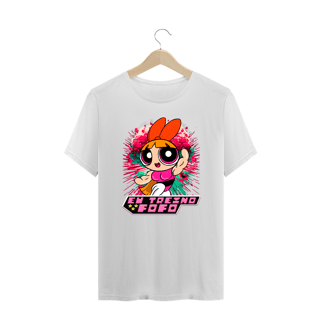 Nome do produto Camiseta Oversized Alpha Premium | EU TREINO FOFO - FLORZINHA