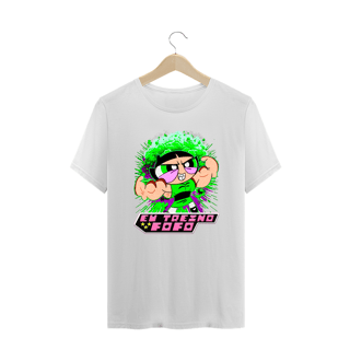 Nome do produto Camiseta Oversized Alpha Premium | EU TREINO FOFO - DOCINHO