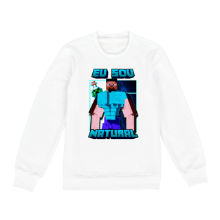 Nome do produto Moletom Alpha Premium | EU SOU NATURAL - STEVE