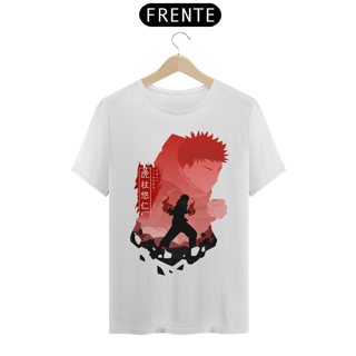 Nome do produto Camiseta Alpha Front Premium | PUNHOS DIVERGENTES - ITADORI YUJI 虎杖悠仁