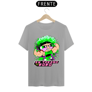 Nome do produto Camiseta EU TREINO FOFO - DOCINHO